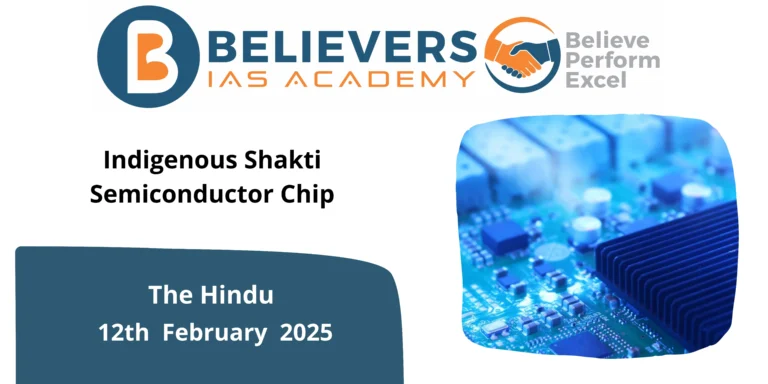 Indigenous Shakti Semiconductor Chip