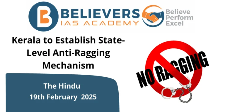 Kerala to Establish State-Level Anti-Ragging Mechanism