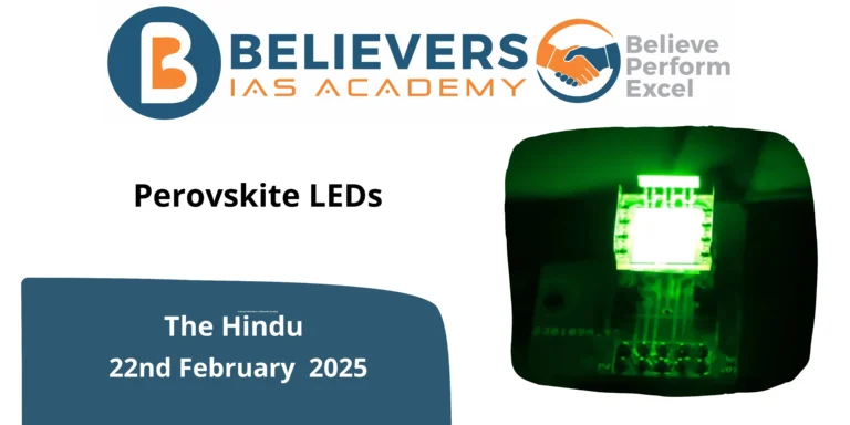Perovskite LEDs