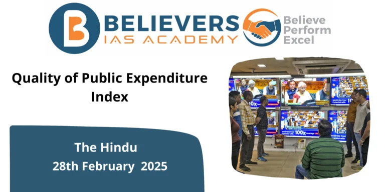 Quality of Public Expenditure Index