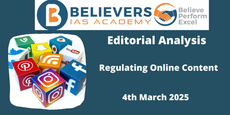 Regulating Online Content
