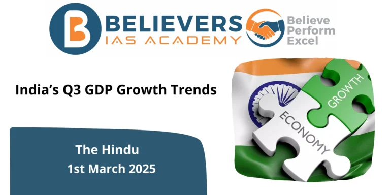 India’s Q3 GDP Growth Trends
