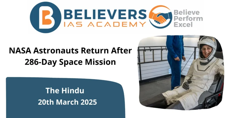 NASA Astronauts Return After 286-Day Space Mission