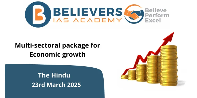 Multi-sectoral package for Economic growth