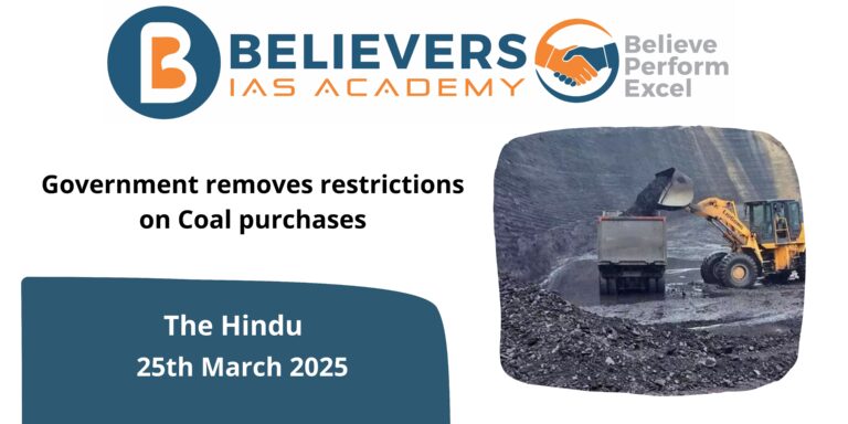 Government removes restrictions on Coal purchases