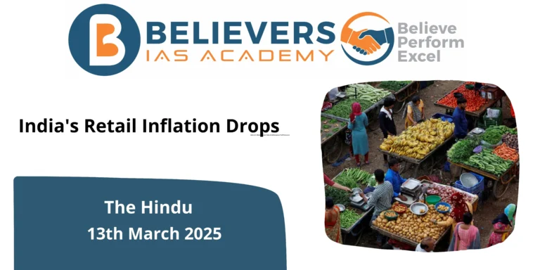 India’s Retail Inflation Drops