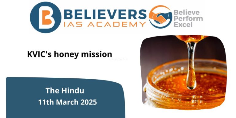 KVIC’s honey mission