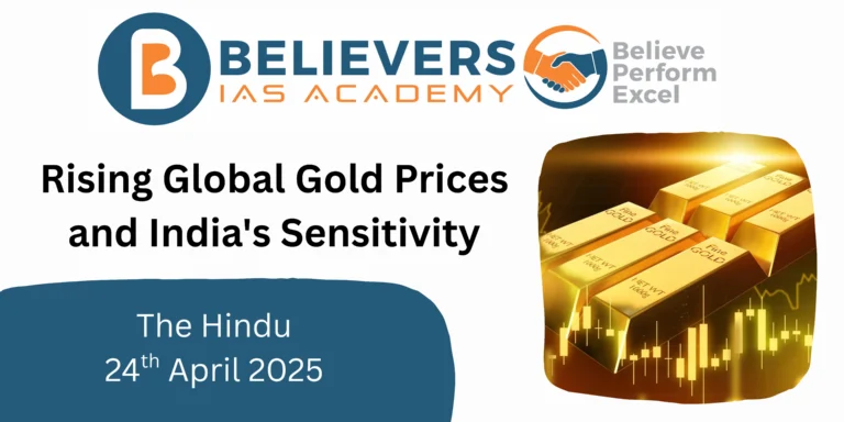 Rising Global Gold Prices and India’s Sensitivity