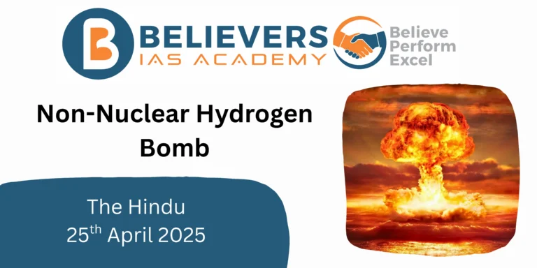 Non-Nuclear Hydrogen Bomb