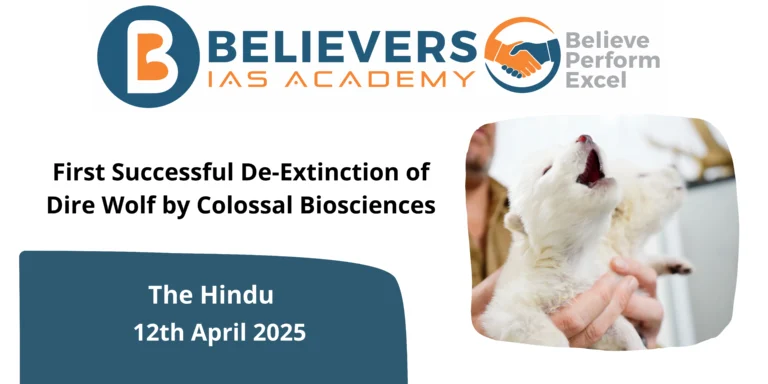First Successful De-Extinction of Dire Wolf by Colossal Biosciences