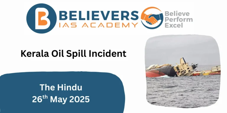 Kerala Oil Spill Incident