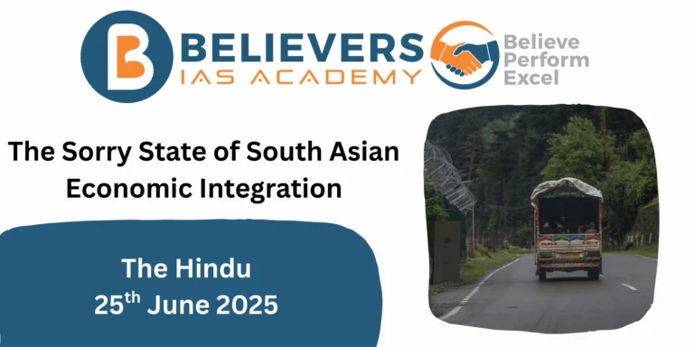 The Sorry State of South Asian Economic Integration