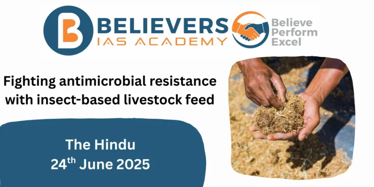 Fighting antimicrobial resistance with insect-based livestock feed