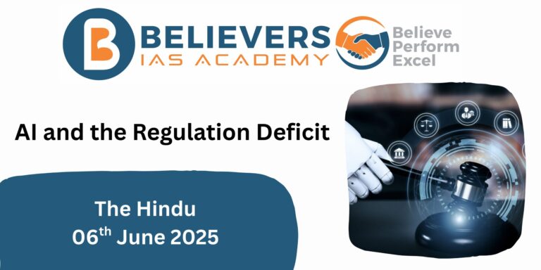 AI and the Regulation Deficit