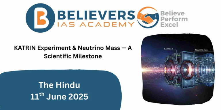 KATRIN Experiment & Neutrino Mass — A Scientific Milestone