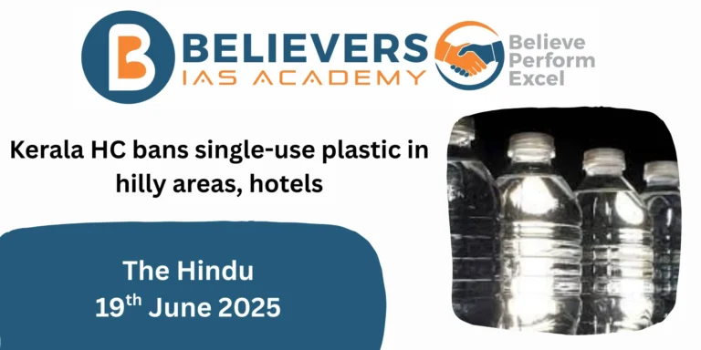Kerala HC bans single-use plastic in hilly areas, hotels