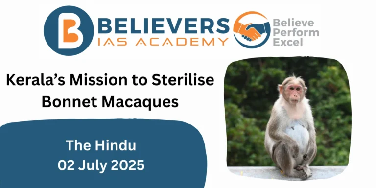 Kerala’s Mission to Sterilise Bonnet Macaques