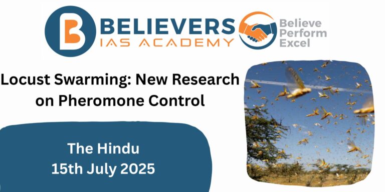 Locust Swarming: New Research on Pheromone Control
