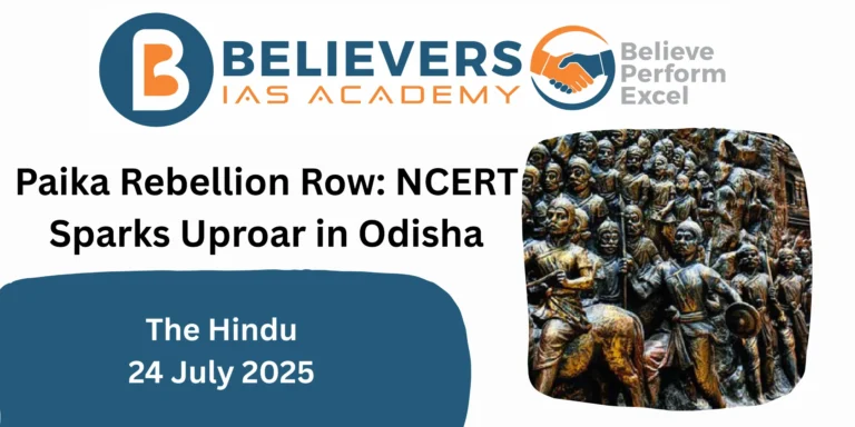 Paika Rebellion Row: NCERT Sparks Uproar in Odisha