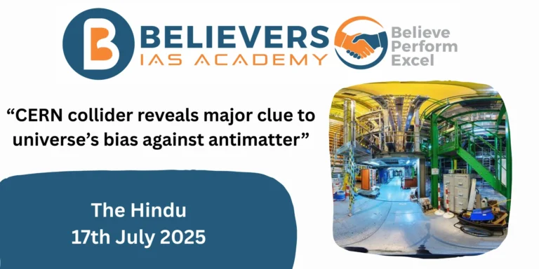 “CERN collider reveals major clue to universe’s bias against antimatter”