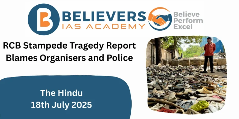 RCB Stampede Tragedy Report Blames Organisers and Police