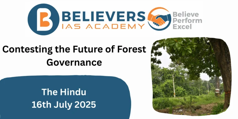 Contesting the Future of Forest Governance