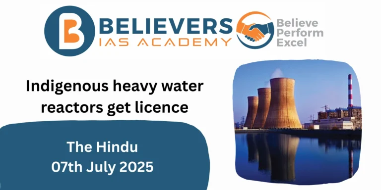 Indigenous heavy water reactors get licence
