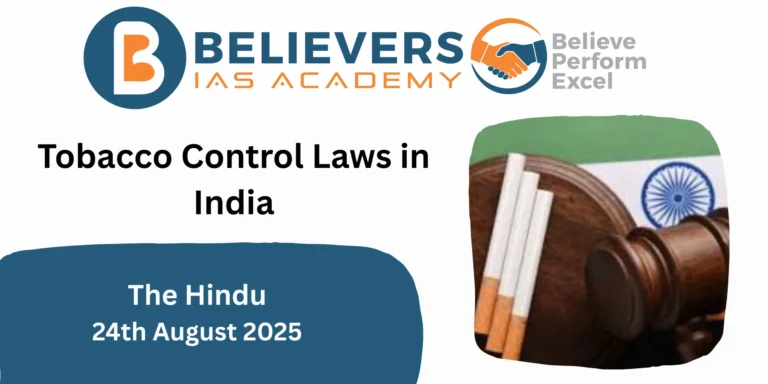 Tobacco Control Laws in India