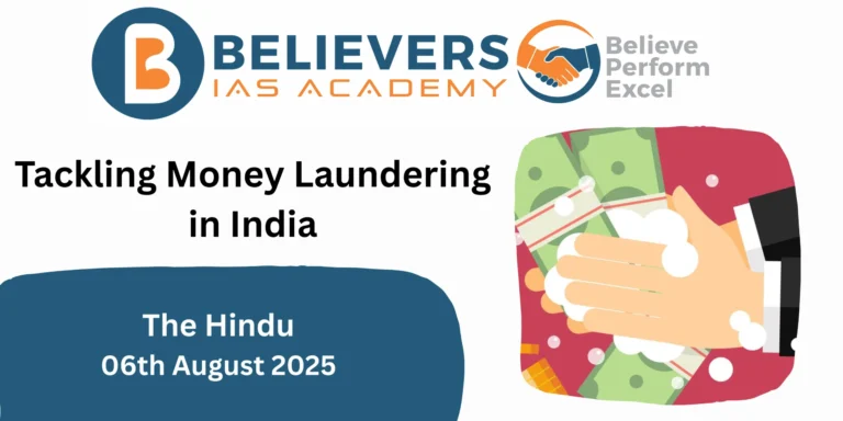 Tackling Money Laundering in India