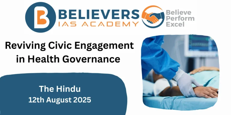 Reviving Civic Engagement in Health Governance 