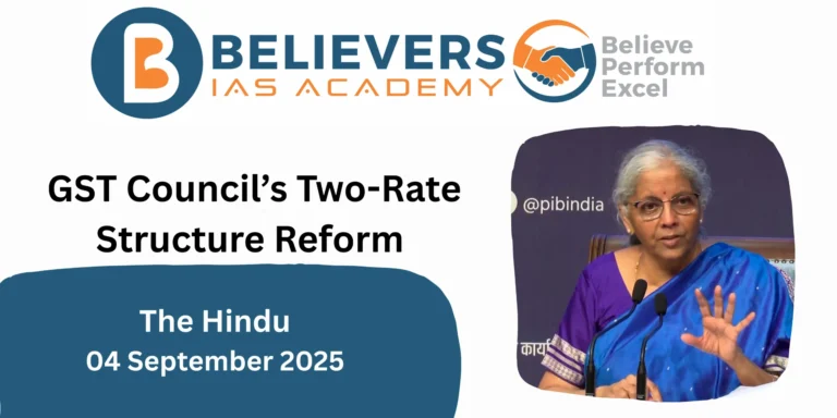 GST Council’s Two-Rate Structure Reform 