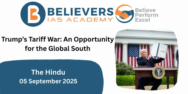 Trump’s Tariff War: An Opportunity for the Global South