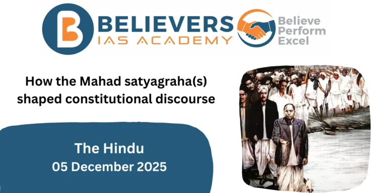 How the Mahad satyagraha(s) shaped constitutional discourse