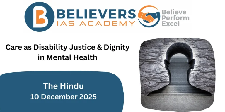 Care as Disability Justice & Dignity in Mental Health