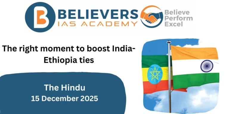 The right moment to boost India-Ethiopia ties
