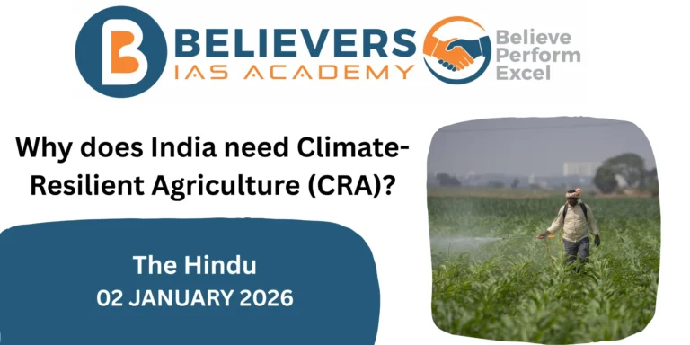 Why does India need Climate-Resilient Agriculture (CRA)?