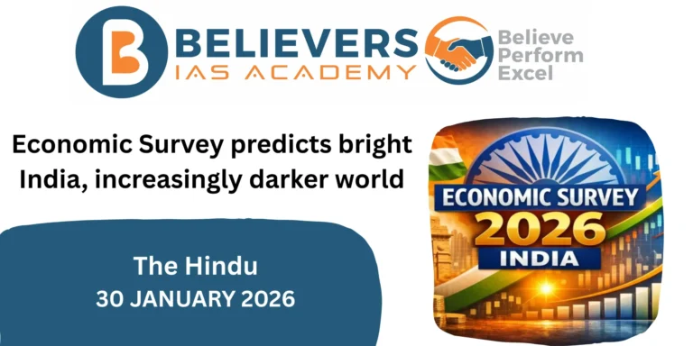 Economic Survey predicts bright India, increasingly darker world