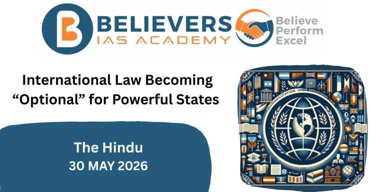 International Law Becoming “Optional” for Powerful States 