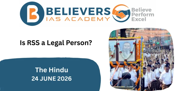 Is RSS a Legal Person?