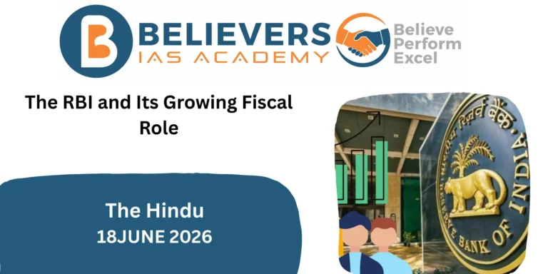 The RBI and Its Growing Fiscal Role