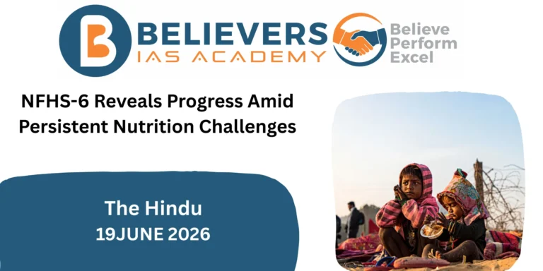 NFHS-6 Reveals Progress Amid Persistent Nutrition Challenges