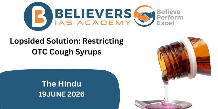 Lopsided Solution: Restricting OTC Cough Syrups