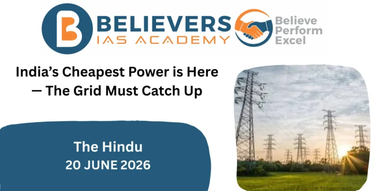 India’s Cheapest Power is Here — The Grid Must Catch Up