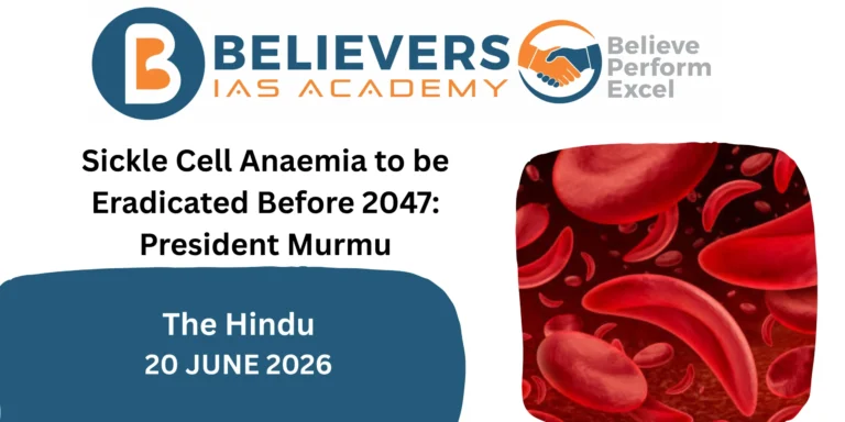 Sickle Cell Anaemia to be Eradicated Before 2047: President Murmu