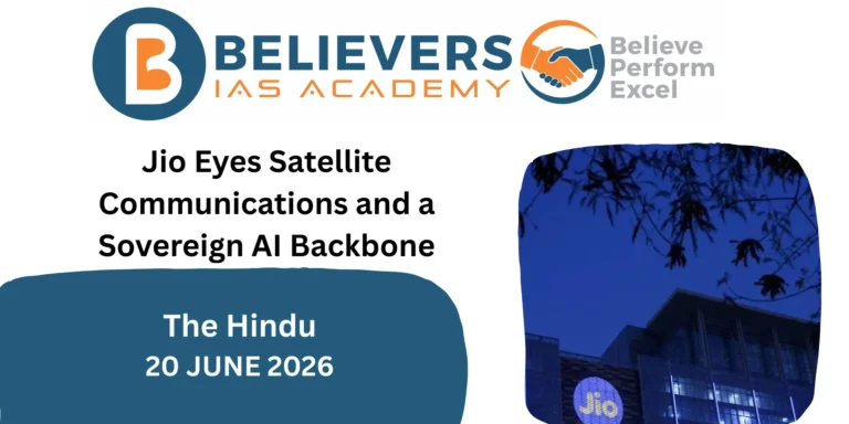 Jio Eyes Satellite Communications and a Sovereign AI Backbone
