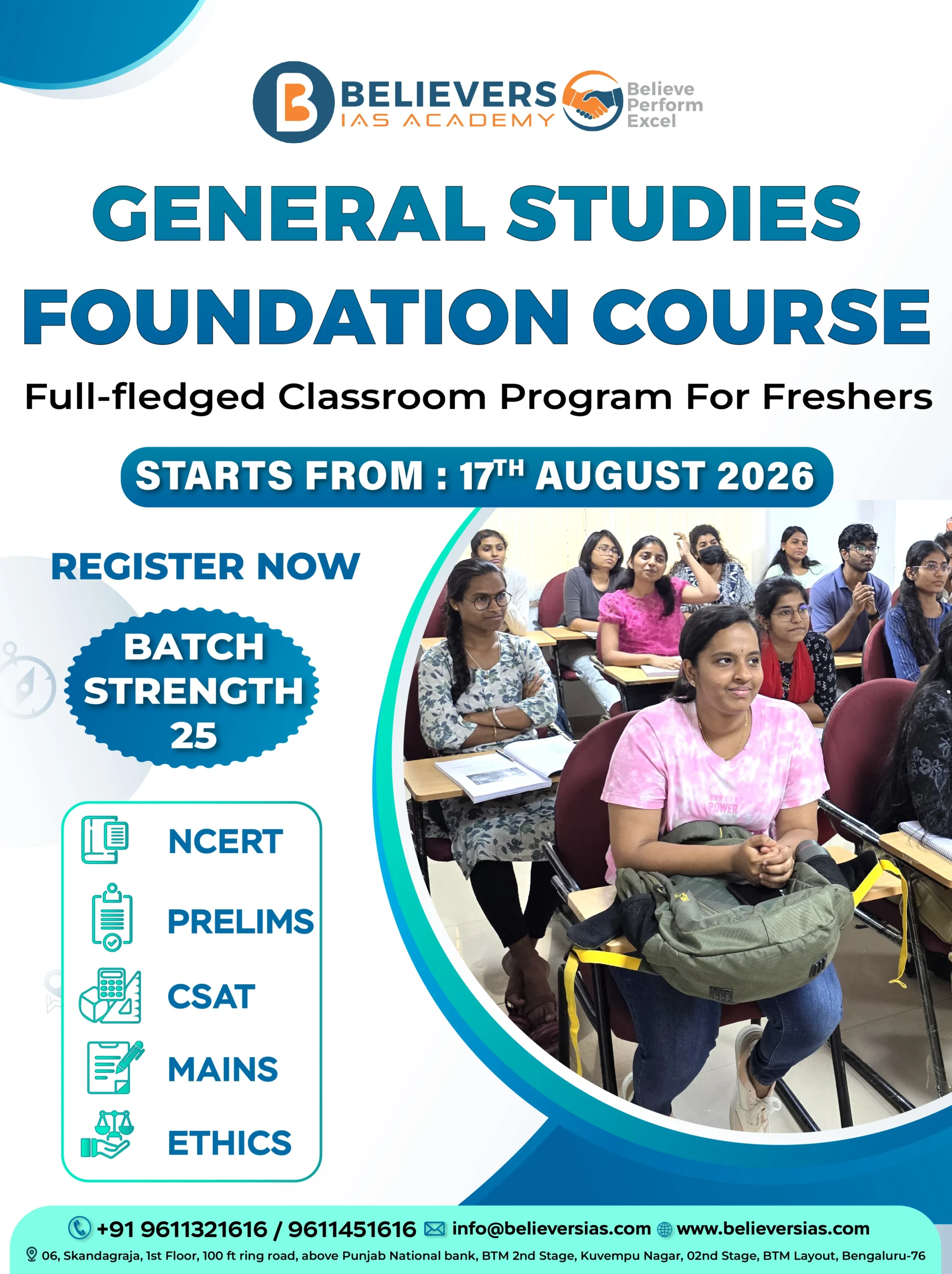 FOUNDATION COURSE
