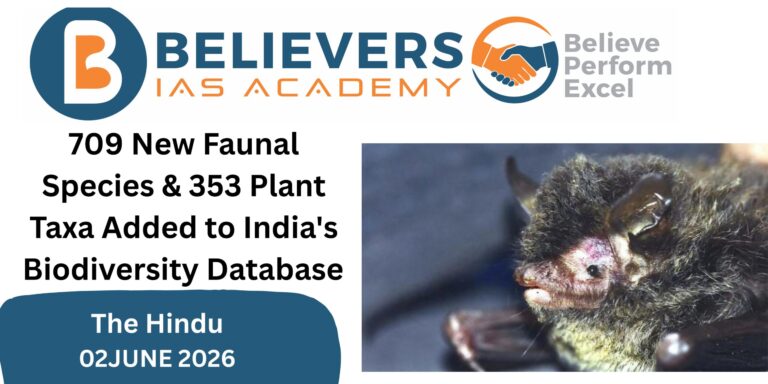 709 New Faunal Species & 353 Plant Taxa Added to India’s Biodiversity Database 