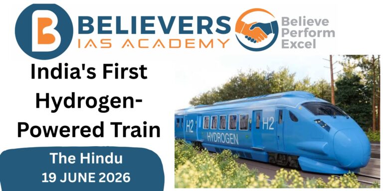 India’s First Hydrogen-Powered Train