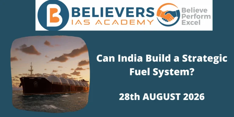 Can India Build a Strategic Fuel System?