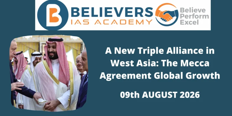A New Triple Alliance in West Asia: The Mecca Agreement